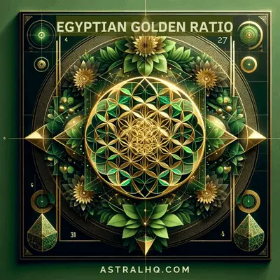 Egyptian Golden Ratio abundance frequency track cover art