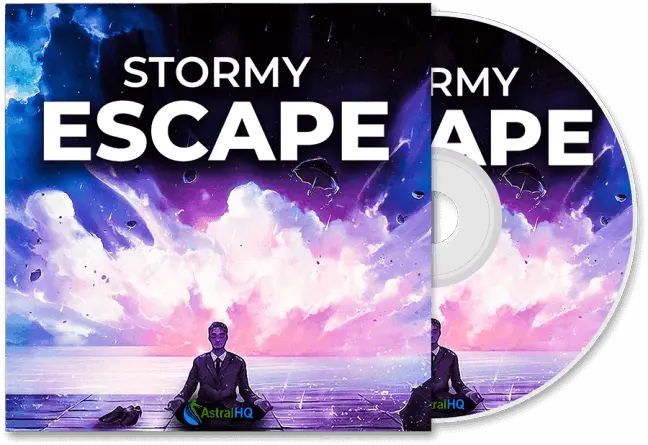 Stormy Escape bonus soundscape with thunder and wave-like tones – meditation audio